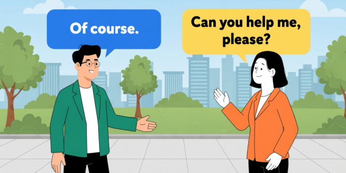 Jak se řekne prosím anglicky – použití please ve větě Can you help me, please