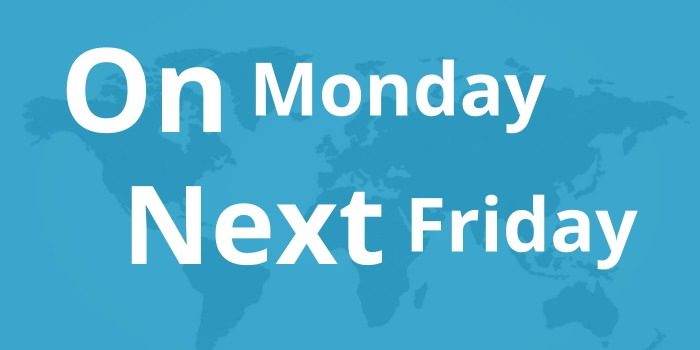 On Monday nebo in Monday – správné použití předložky on u dnů v angličtině