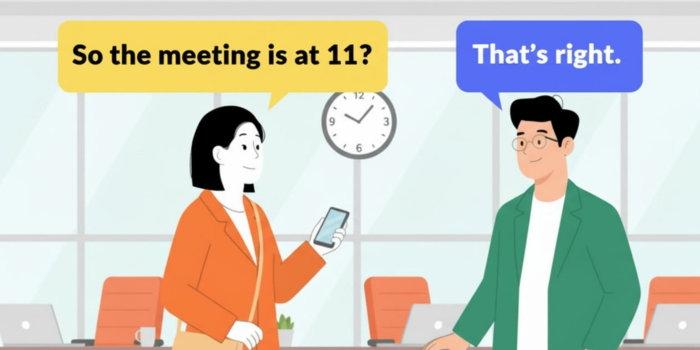 Jak se řekne přesně tak anglicky – That’s right v běžné konverzaci