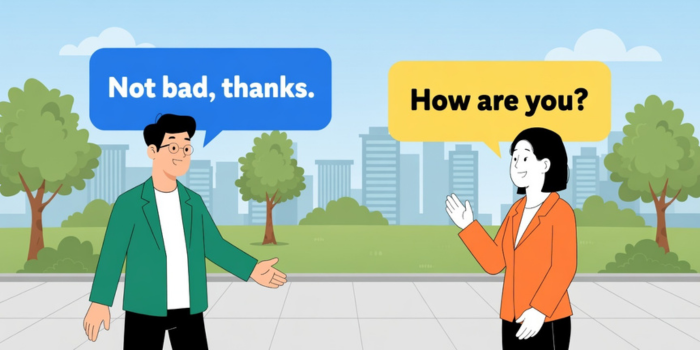 Nejčastější anglické fráze – How are you a odpověď Not bad
